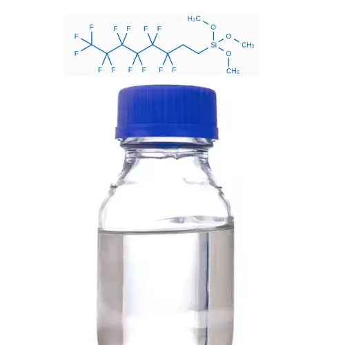 1H, 1H, 2H, 2H-PERFLUOROOCTHILTRIMETOXYSILĀNS VIRSTU APSTIPRINĀJUMĀ CAS 85857-16-5