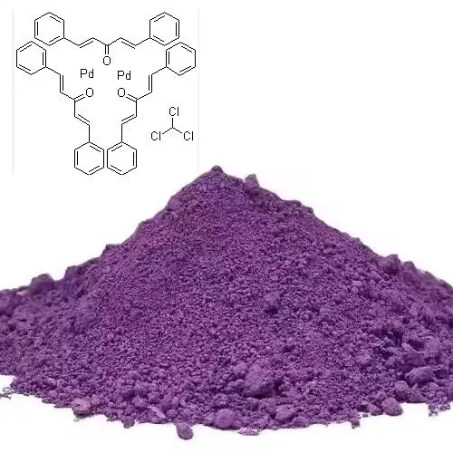 Katalizatori Tris (Dibenzylideneacetone) dipalladium hloroforma addukts CAS 52522-40-4
