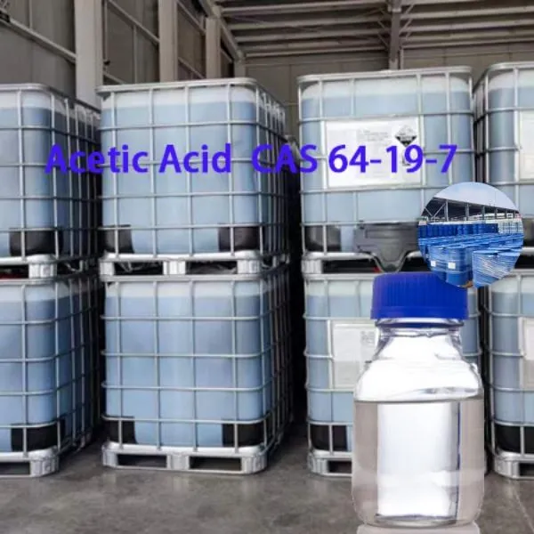 Augstas kvalitātes ledus etiķskābe 99,7% 99,8% CAS 64-19-7
